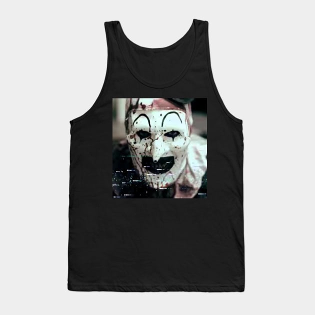 Scary Spooky Art The Clown Tank Top by Kaziiratata